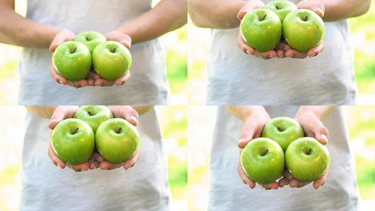 苹果农夫-慢动作