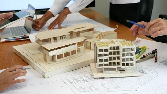 建筑师定义建筑模型的设计细节