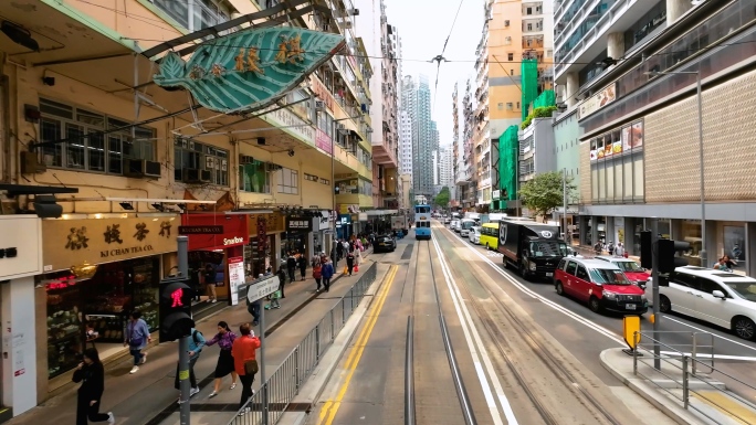 香港街头街景主观穿梭视角【原创4K】