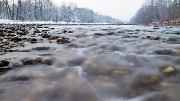 高清运动延时: 流动的水