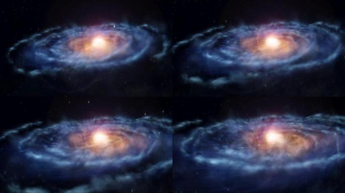 超新星星系穿越假想图效果图爆发能量
