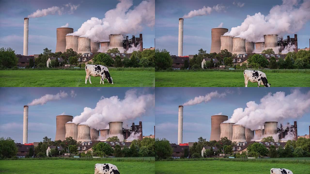 提升：工业化工业发展大气污染牛吃草