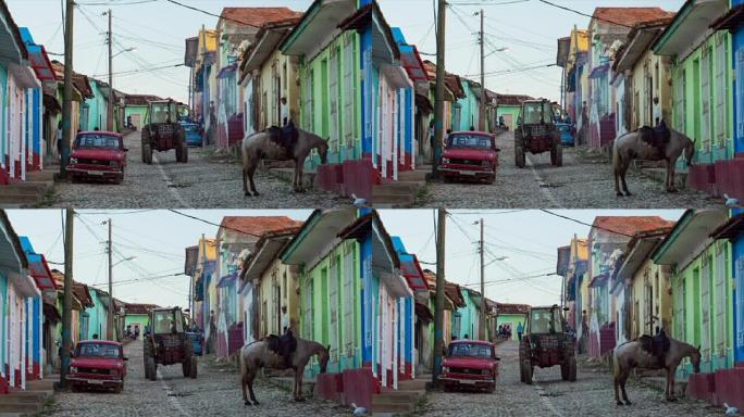 特立尼达,古巴-Street Scene