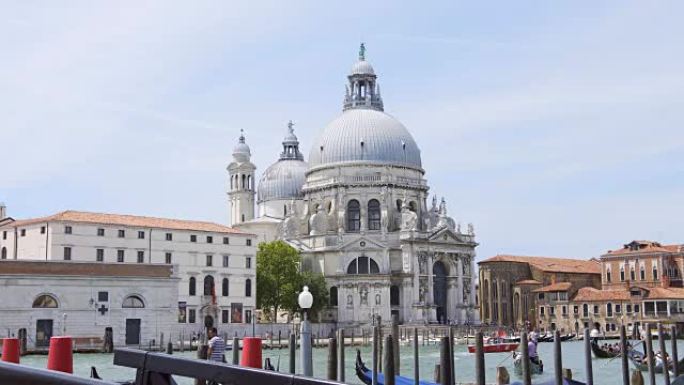 意大利威尼斯的圣玛丽亚德拉礼炮视图