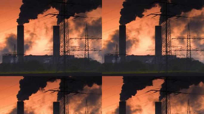 PAL：烟雾烟囱污染废气排放石化油化工火