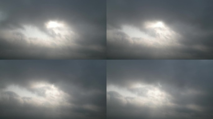 乌云飘过   遮天蔽日