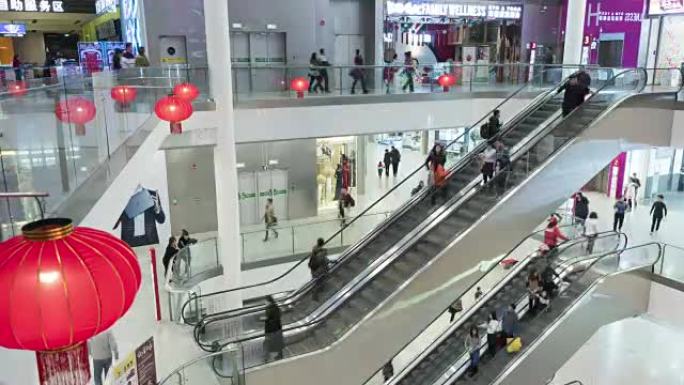 T/L WS HA购物中心自动扶梯/北京，中国