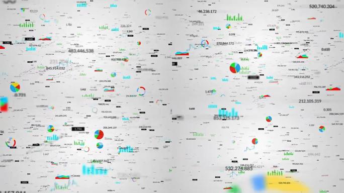 数字和图形循环