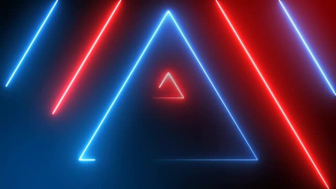 抽象氖三角形 (可循环)