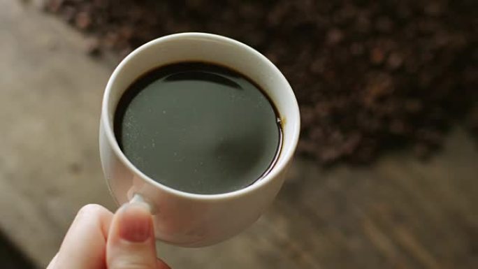 一杯咖啡喝咖啡小清新下午茶