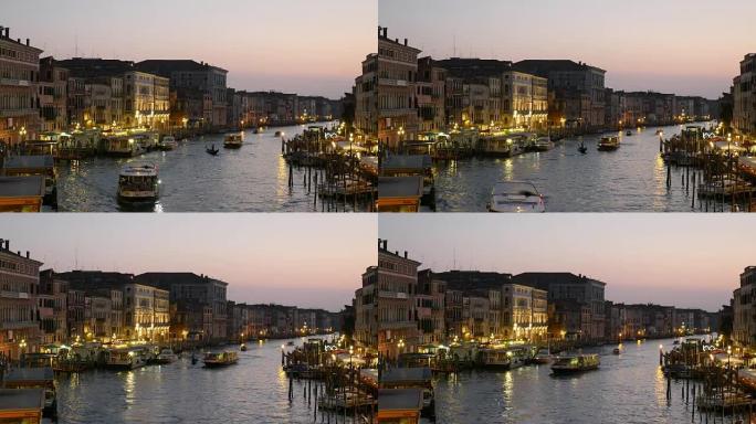 黄昏的威尼斯
