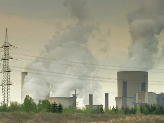 NTSC：发电站烟囱污染废气排放石化油化