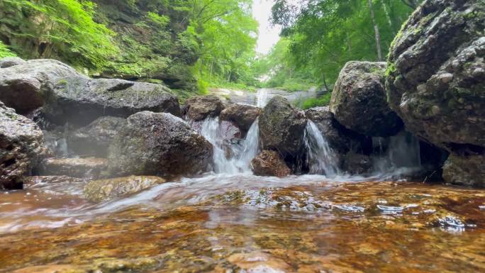 泉水溪水小河流水4K