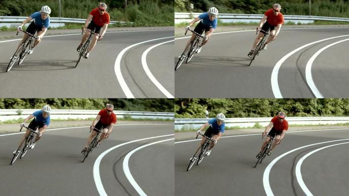 竞速自行车自行车比赛速度与激情