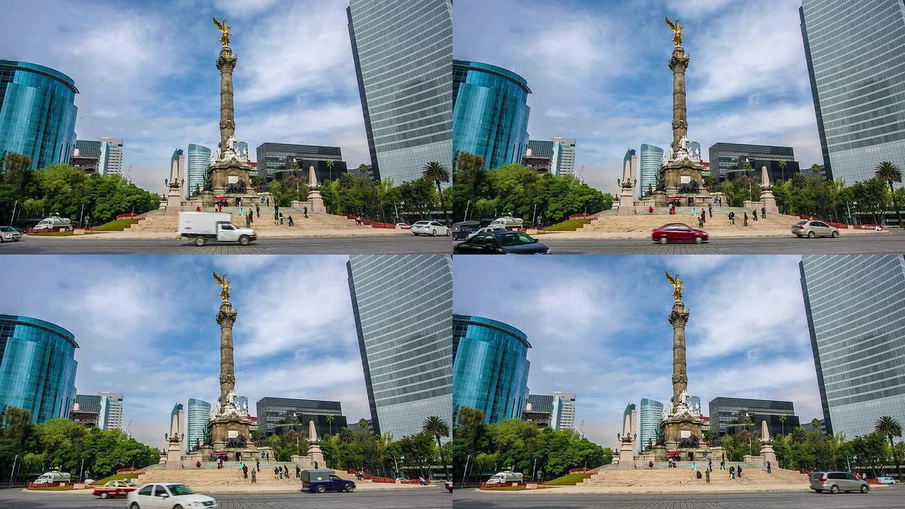 独立天使墨西哥城建筑群市中心地标建筑