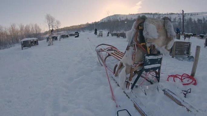 SLO MO雪橇用于狗拉雪橇