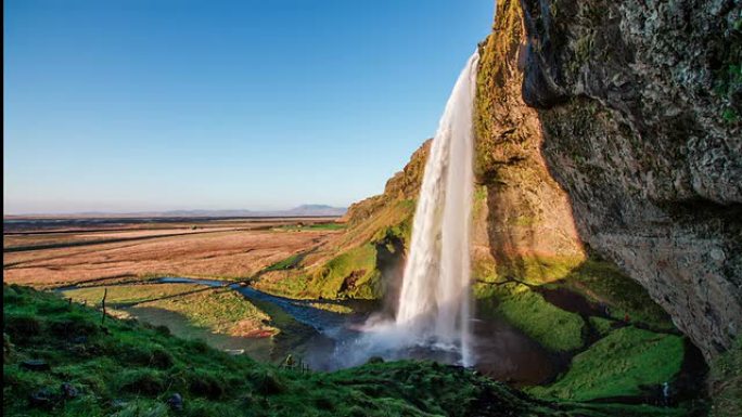 冰岛Seljalandsfoss