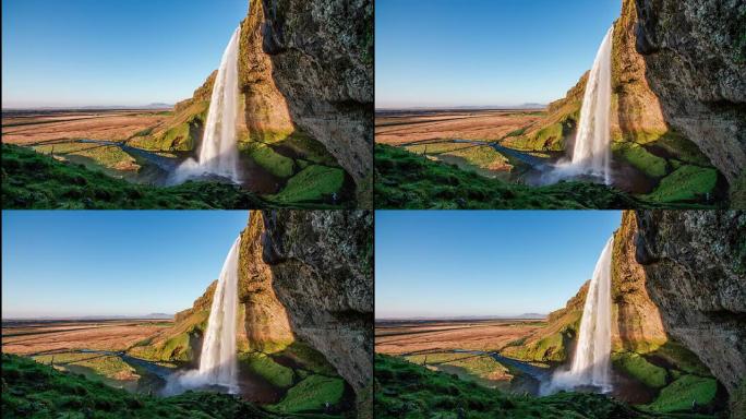 冰岛Seljalandsfoss