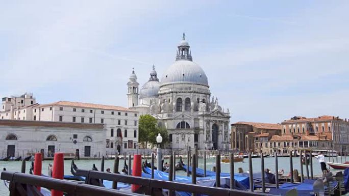 意大利威尼斯的圣玛丽亚德拉致敬，水上吊船