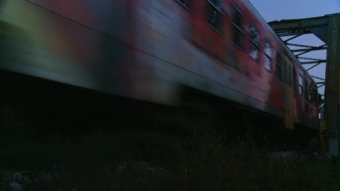 HD：客运列车火车头绿皮车绿皮火车