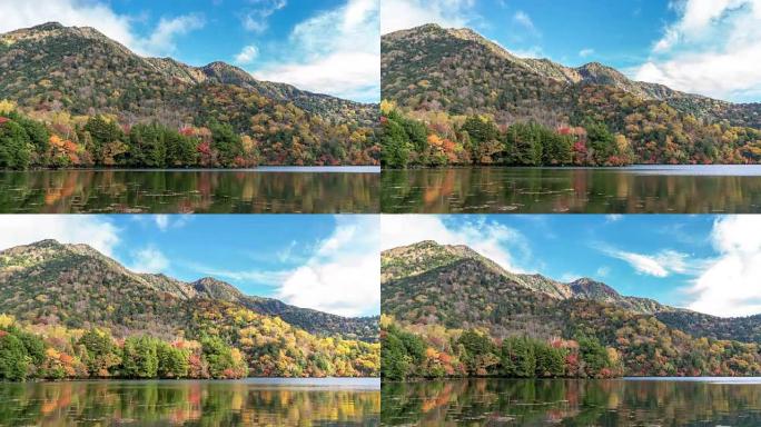 延时: Yumoko Lake upper Nikko Tochigi Japan