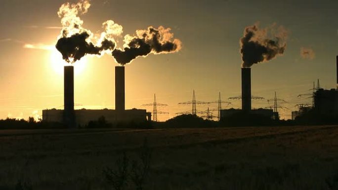 空气污染烟囱污染废气排放电网化工火电