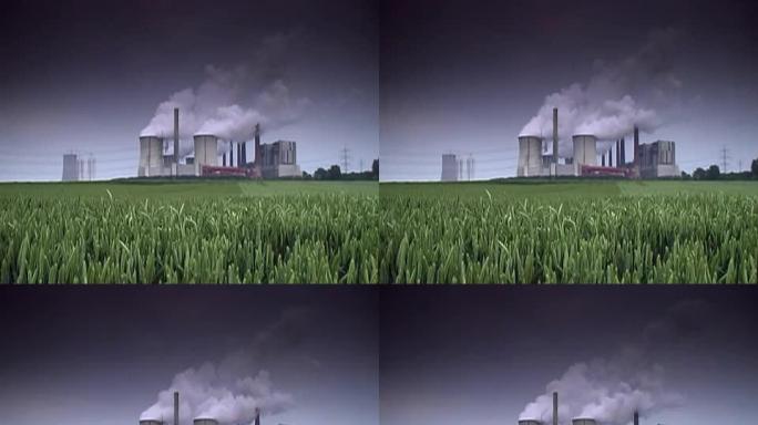 NTSC：发电厂烟囱污染废气电网石化油化