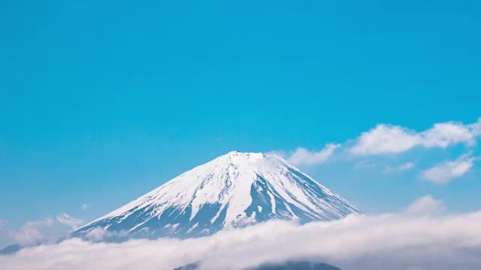 富士山的时间流逝