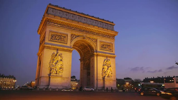 巴黎凯旋门凯旋门拱形门胜利门