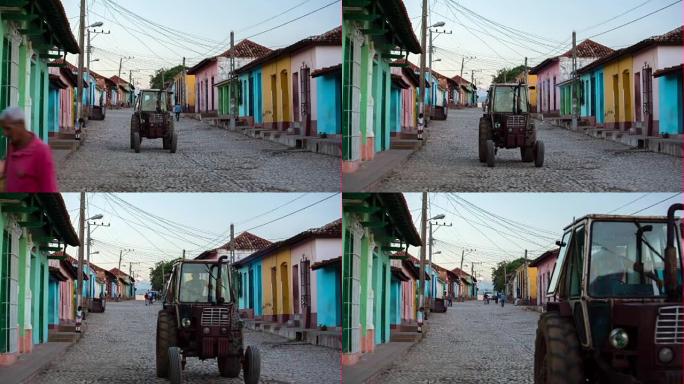 古巴: 旅行: 特立尼达的古巴街