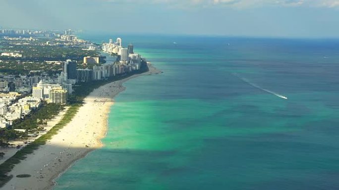 高清：迈阿密海滩航拍