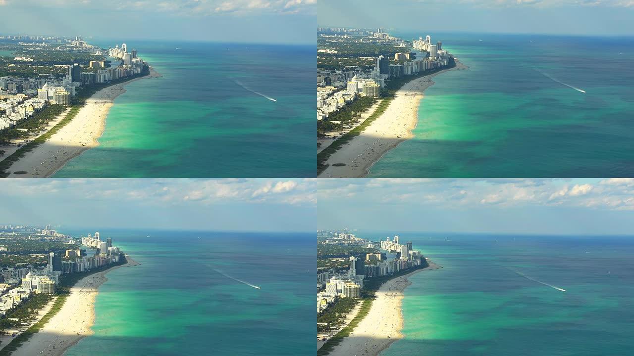 高清：迈阿密海滩航拍