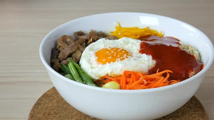 4K:Bi Bim Bap，韩国食品