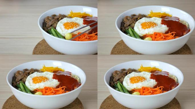 4K:Bi Bim Bap，韩国食品