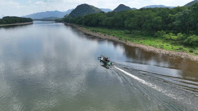 航拍桂林山水