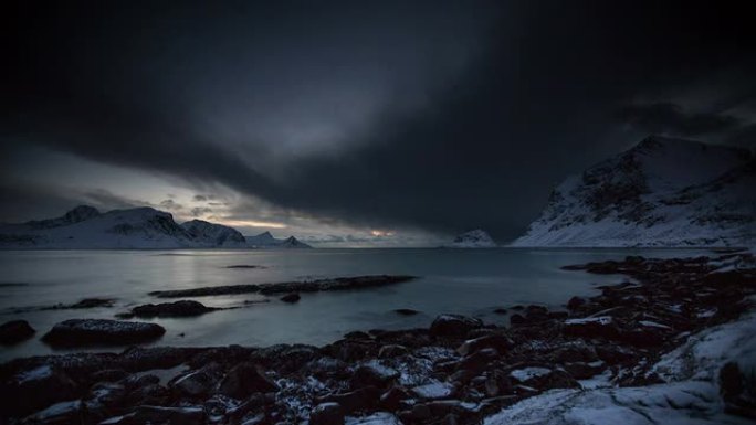 时间流逝：北极景观