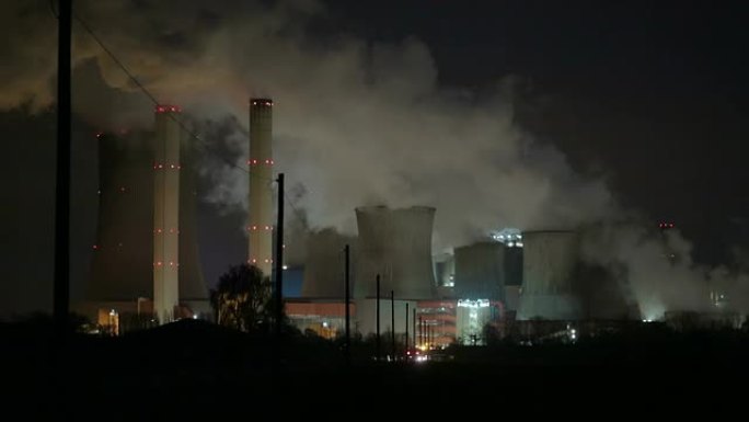 发电站烟囱污染废气排放石化油化工火电