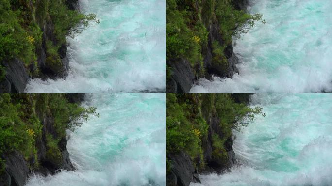 慢速运动：新西兰胡卡瀑布