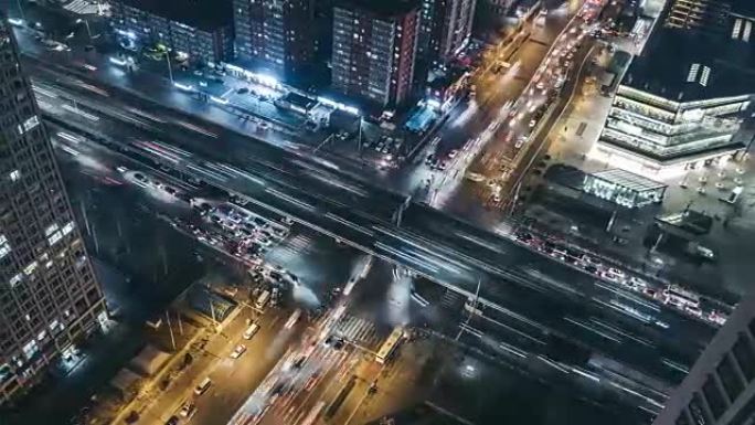 北京高速公路夜间T/L潘哈轻径