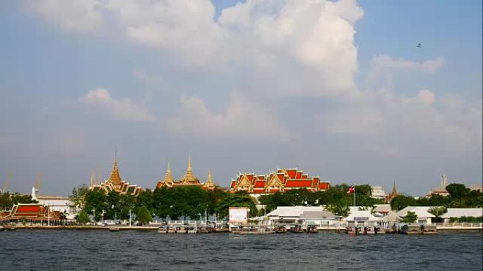 曼谷大皇宫的4k延时。
