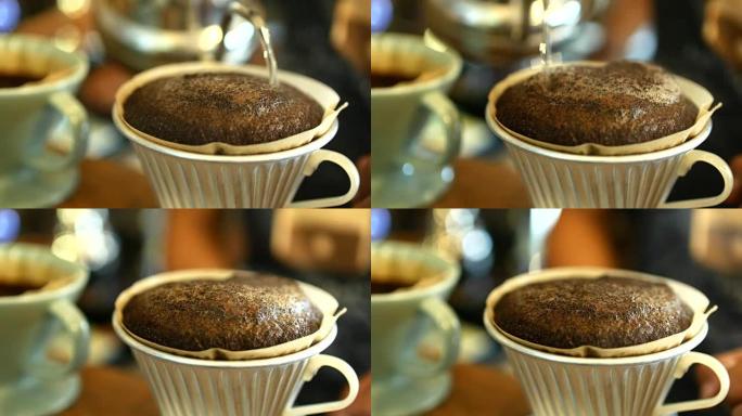 4K: drip coffee的咖啡师