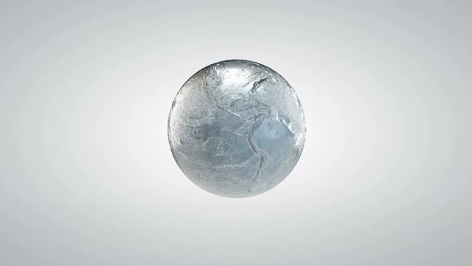 金属土星球三维动画裸眼3D