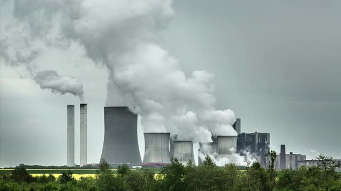 工业厂房烟囱污染废气排放石化油化工火电