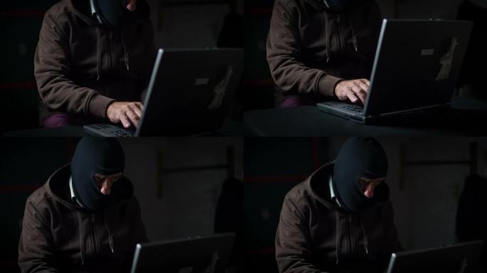 黑客实拍视频素材盗取信息