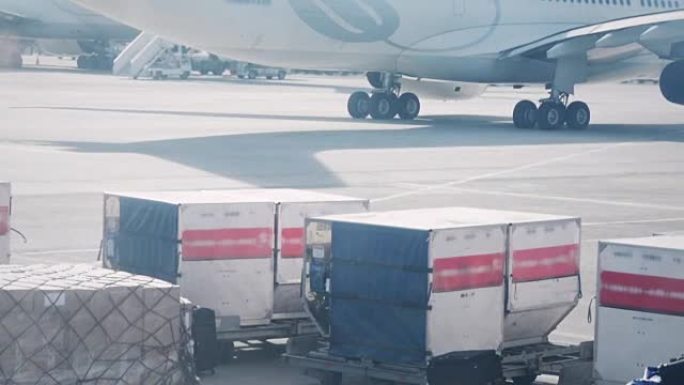 行李机场运输行李机场运输飞机物流