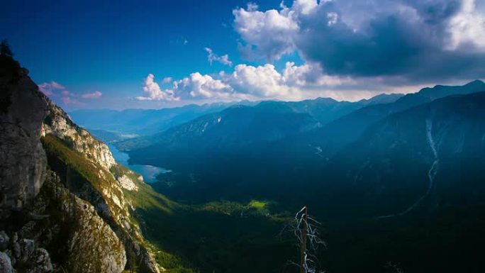 时差：斯洛文尼亚阿尔卑斯山