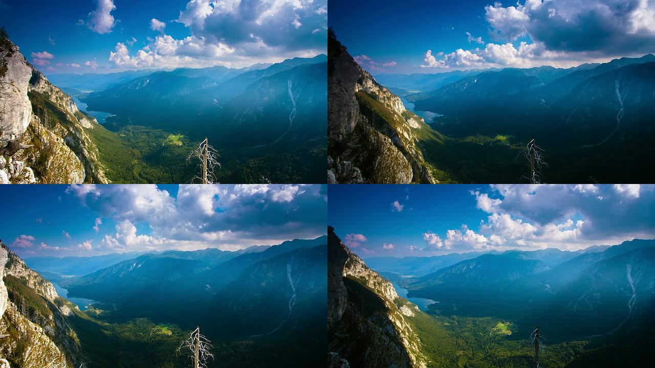 时差：斯洛文尼亚阿尔卑斯山