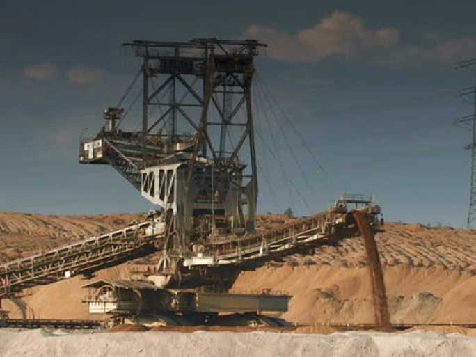 PAL：露天采矿露天煤炭开采运输煤矿山挖