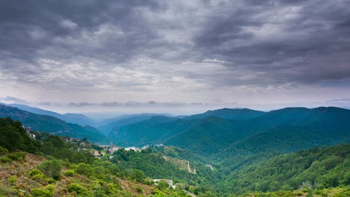 环形：科西嘉山脉