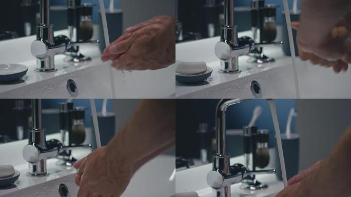男人洗手男人洗手